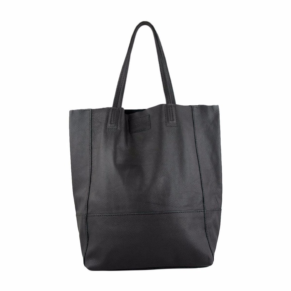 Sseko Handbags - Sseko Bucket Bag in Pebbled Black